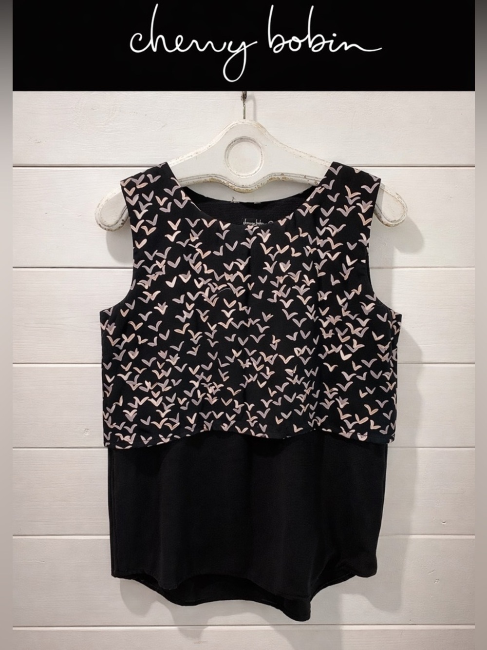 CHERRY BOBIN – Sleeveless Tunic – Size L
